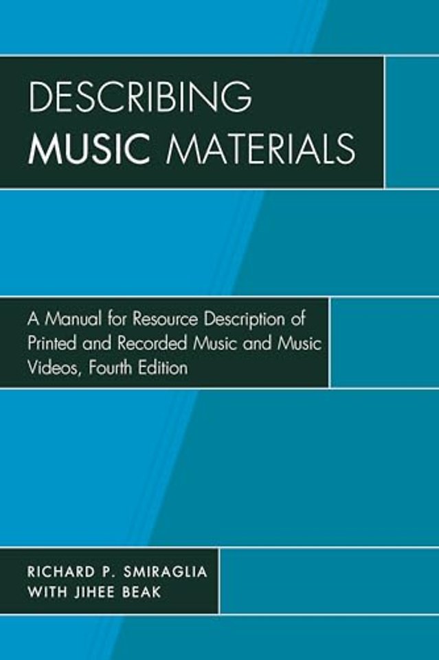 Describing Music Materials