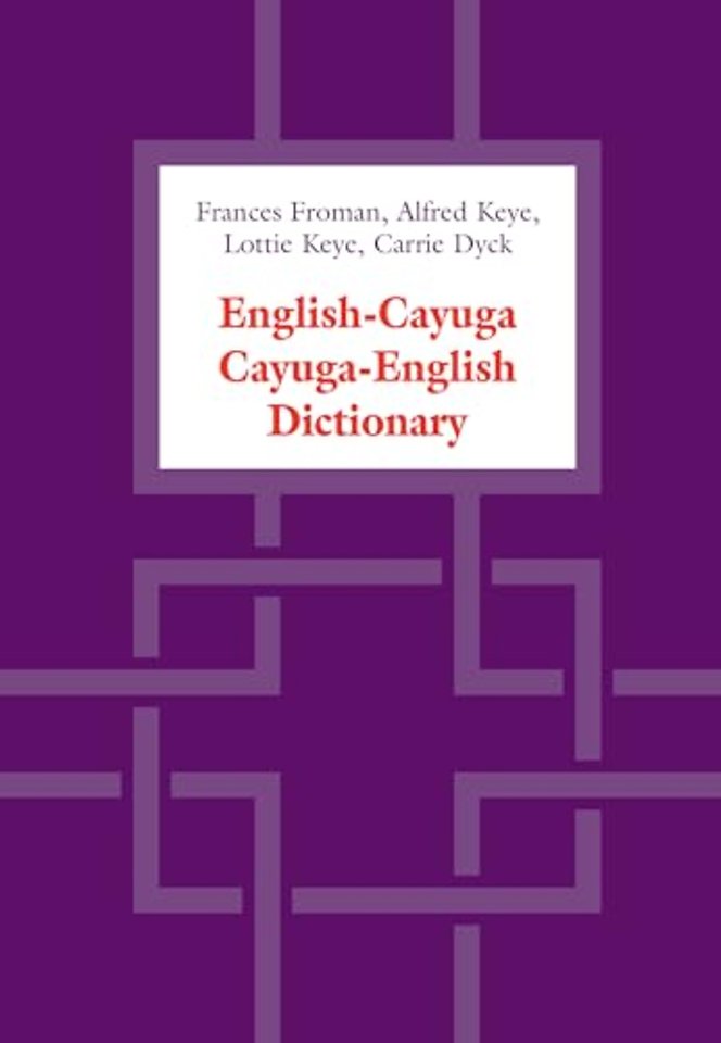 English–Cayuga/Cayuga–English Dictionary