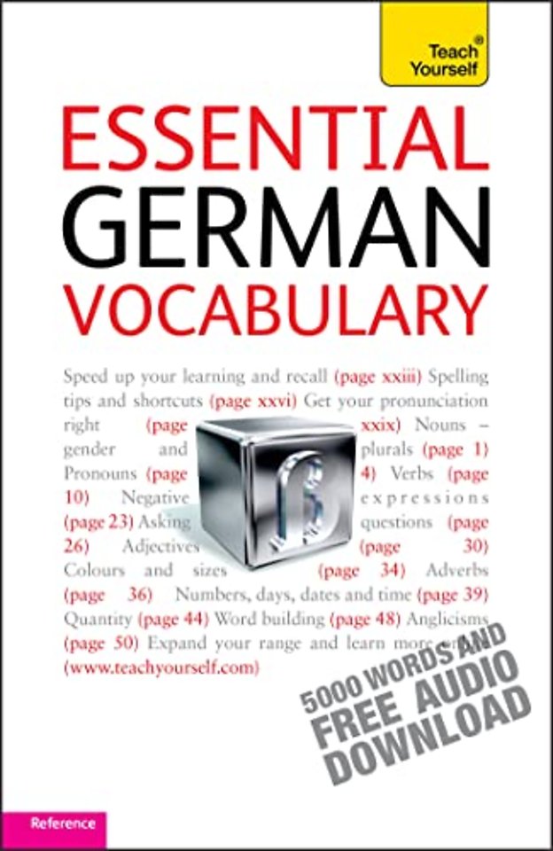Essential German Vocabulary: Teach Yourself