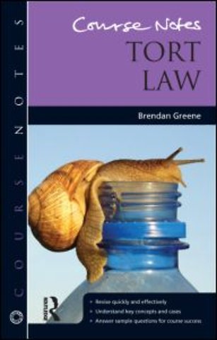 Course Notes: Tort Law