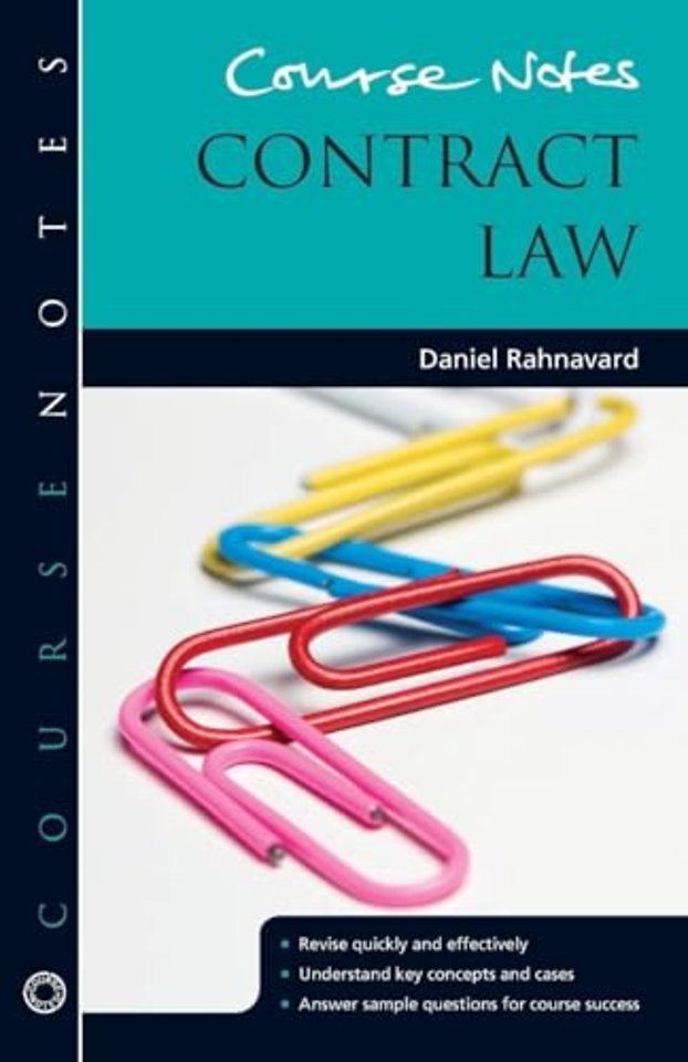 Course Notes: Contract Law