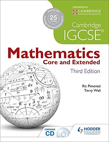 Cambridge IGCSE Mathematics Core and Extended 3ed + CD