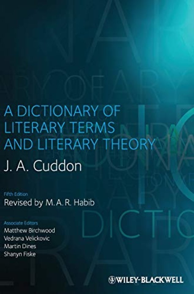 A Dictionary of Literary Terms and Literary Theory