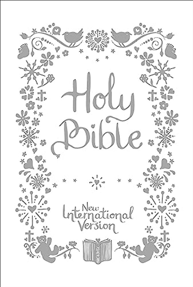 NIV Tiny White Christening Bible