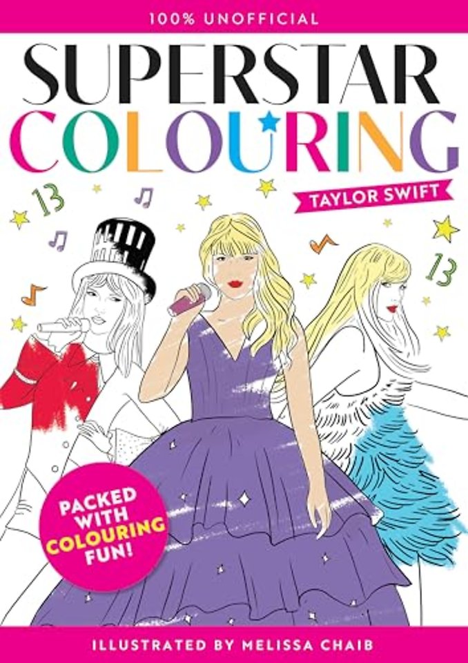 Superstar Colouring: Taylor Swift