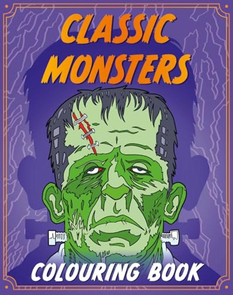 Classic Monsters Colouring Book