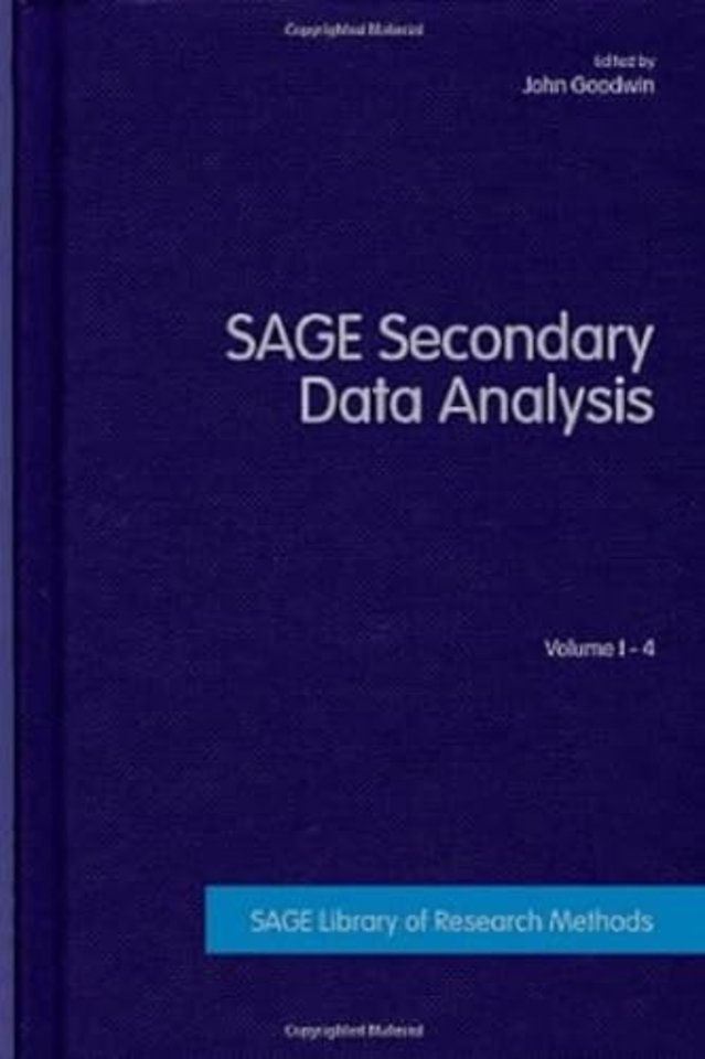 SAGE Secondary Data Analysis