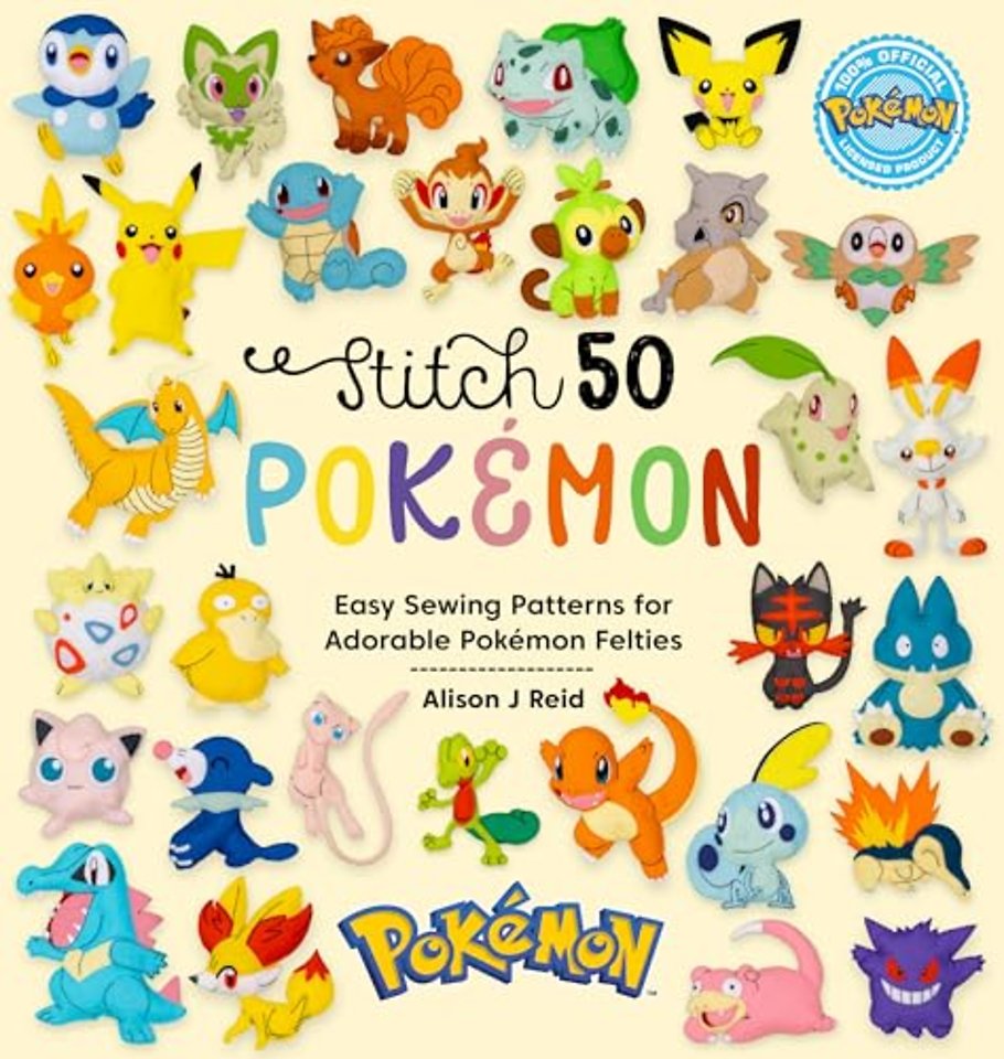 Stitch 50 PokeMon