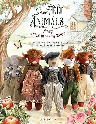 Sew Felt Animals from Apple Blossom Wood