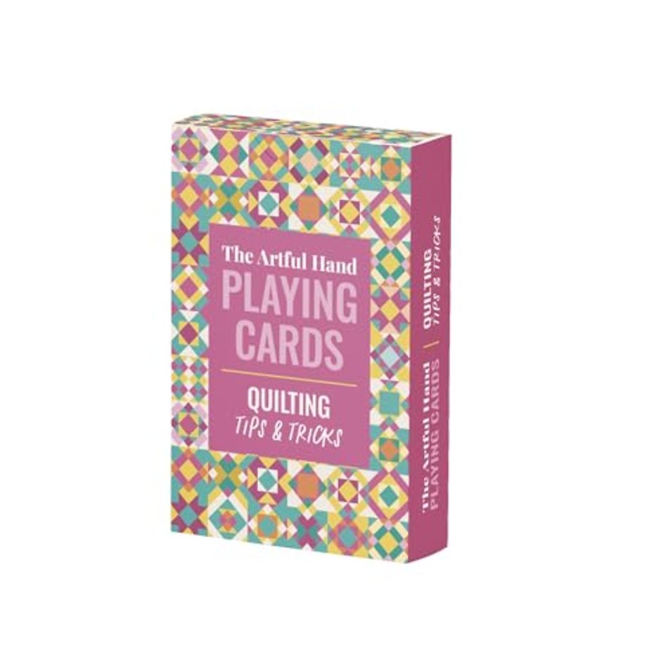 The Artful Hand Playing Cards: Quilting Tips & Tricks