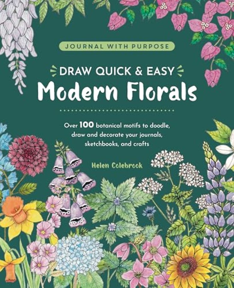 Draw Quick & Easy Modern Florals