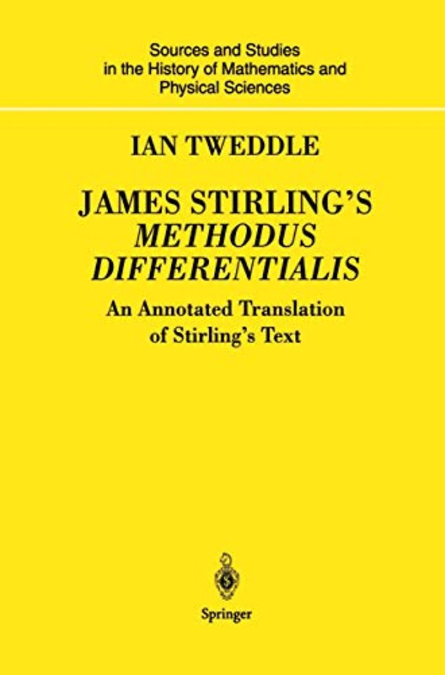 James Stirling’s Methodus Differentialis