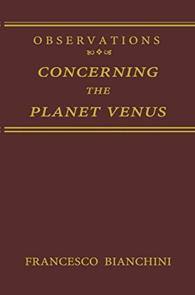 Observations Concerning the Planet Venus