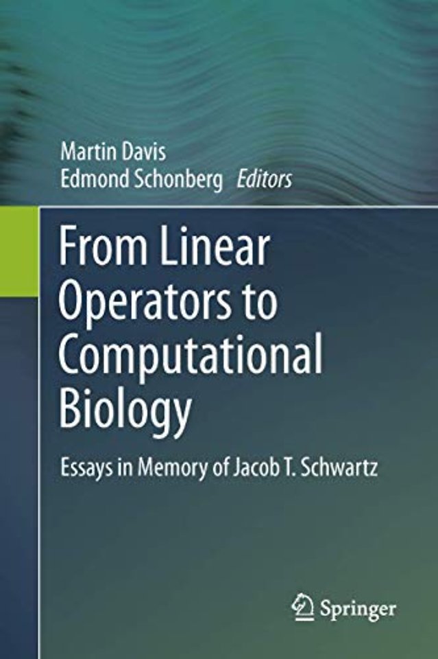 From Linear Operators to Computational Biology