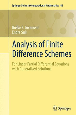 Analysis of Finite Difference Schemes