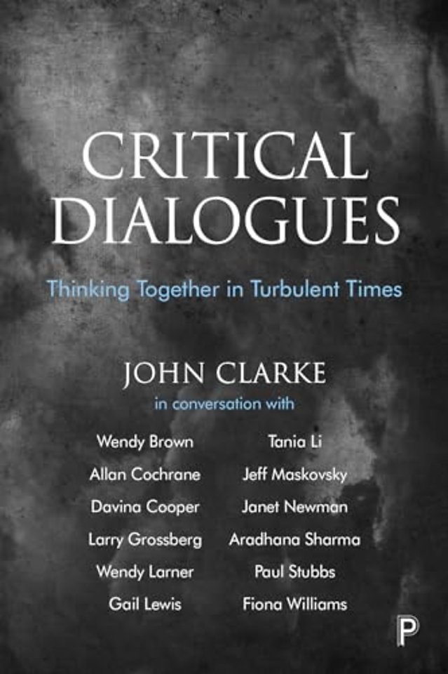 Critical Dialogues – Thinking Together in Turbulent Times
