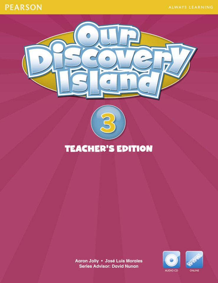 Our Discovery Island American Edition Teachers Book with Audio CD 3 Pack