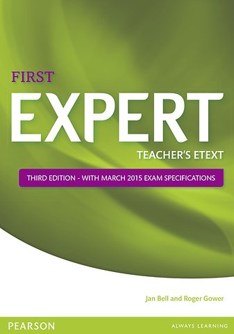 Expert First 3rd Edition eText Teacher's CD-ROM