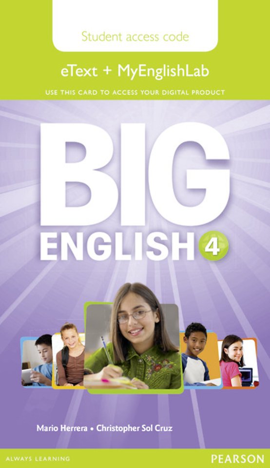 Big English 4 Pupil's eText and MEL Access Code
