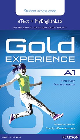 Gold Experience A1 eText & MyEnglishLab Student Access Card