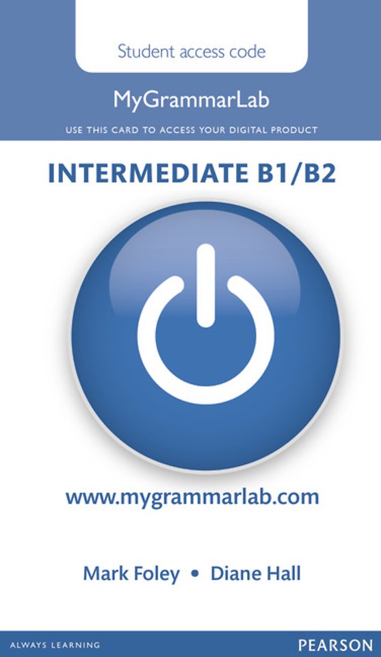 MyGrammarLab Intermediate no key MyLab only access card