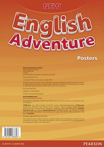 New English Adventure PL 3/GL 2 Posters
