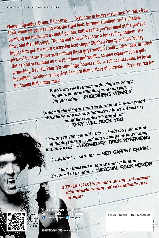 Pearcy, S: Sex, Drugs, Ratt & Roll