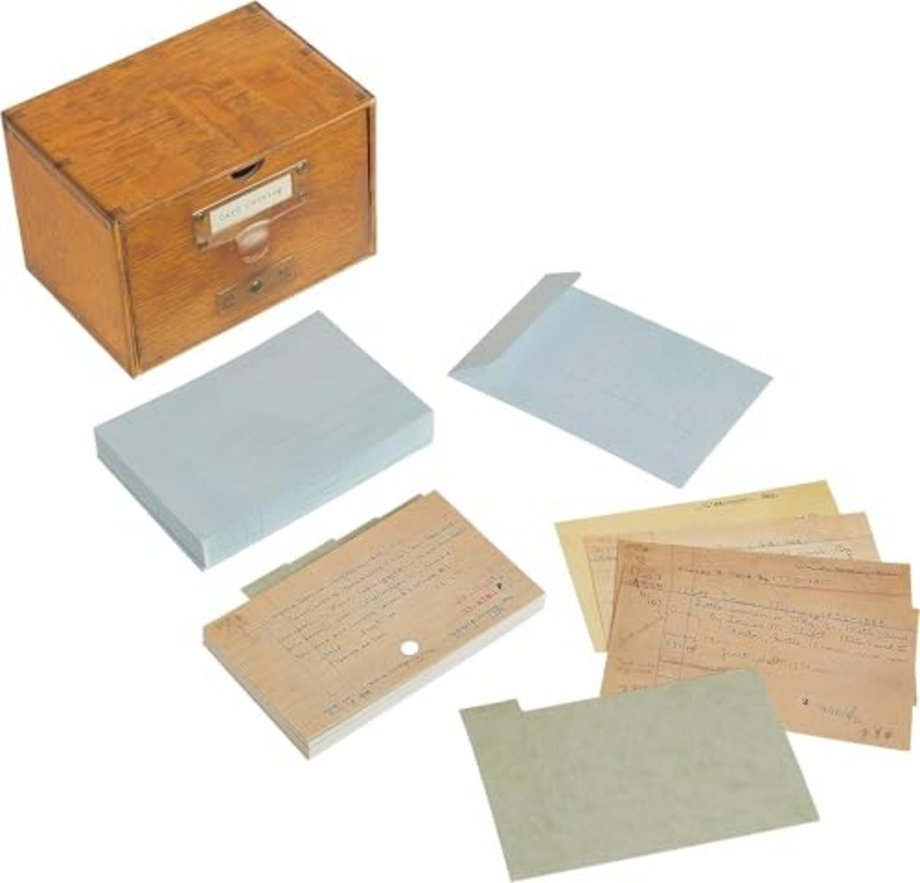 Card Catalog: 30 Notecards