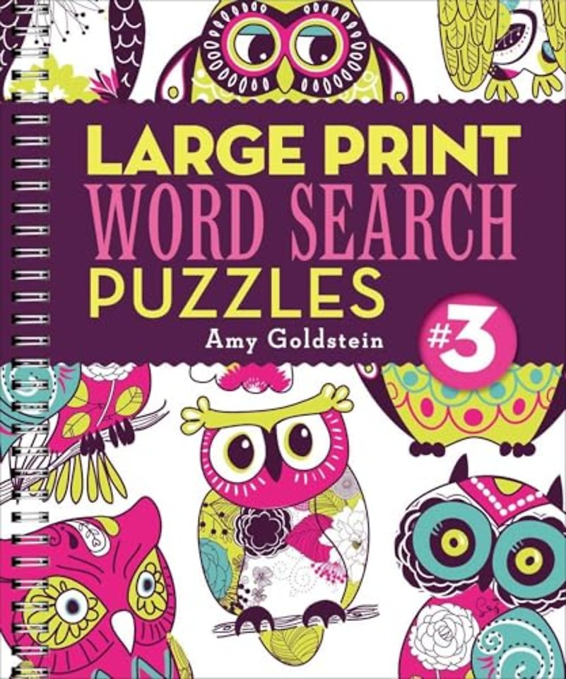 Large Print Word Search Puzzles 3