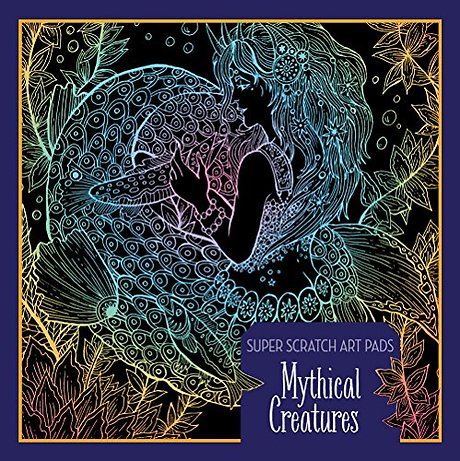 Super Scratch Art Pads: Mythical Creatures