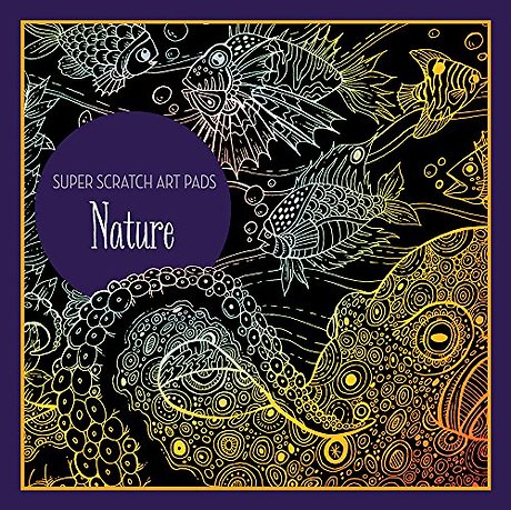 Super Scratch Art Pads: Nature