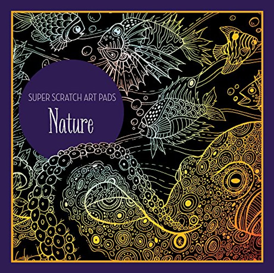 Super Scratch Art Pads: Nature