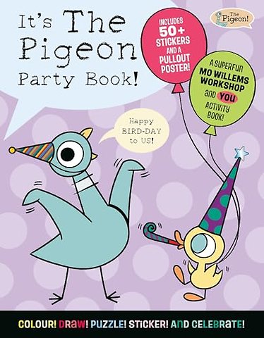 It’s The Pigeon Party Book!