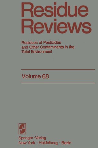 Residue Reviews