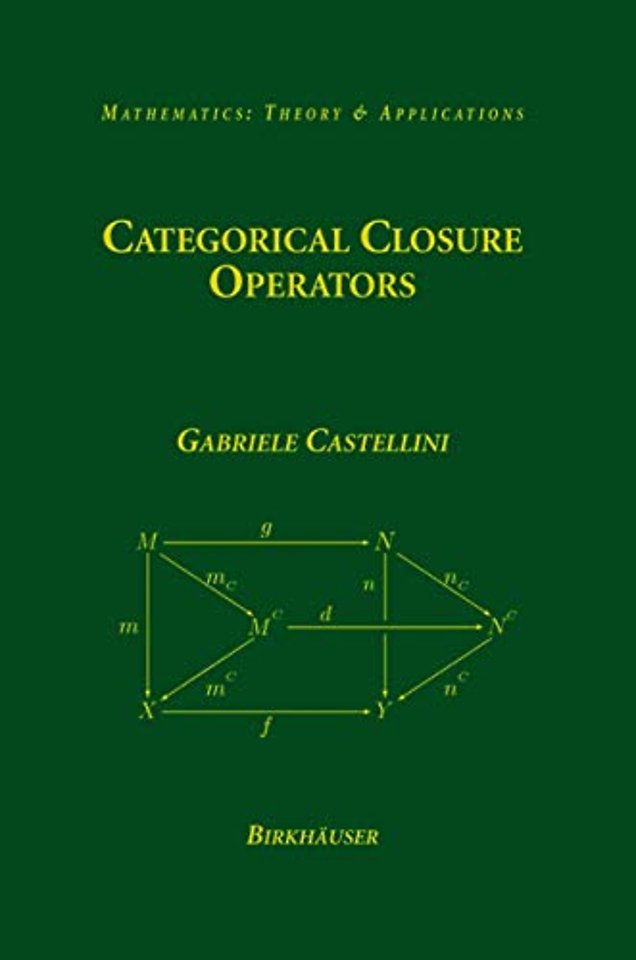 Categorical Closure Operators