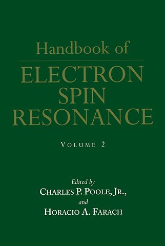 Handbook of Electron Spin Resonance