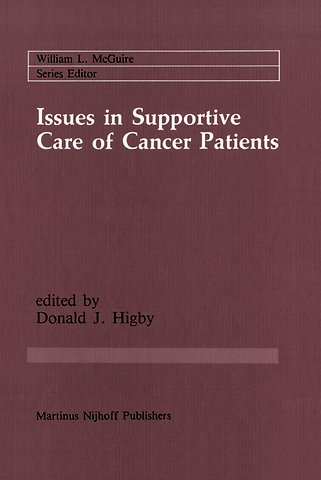 Issues in Supportive Care of Cancer Patients