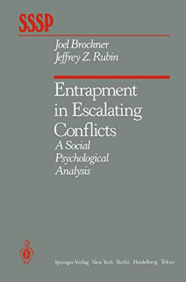 Entrapment in Escalating Conflicts