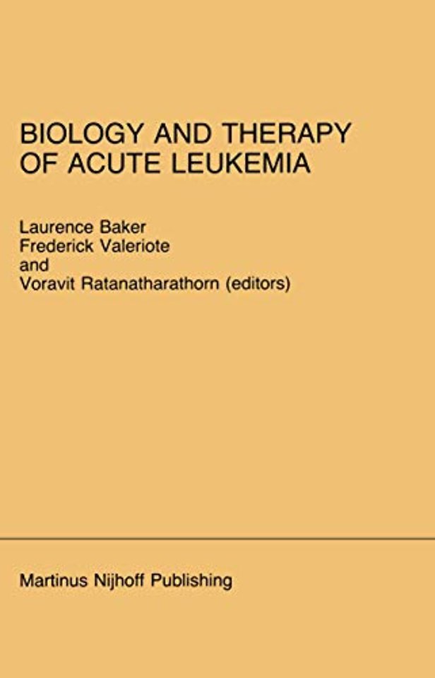 Biology and Therapy of Acute Leukemia