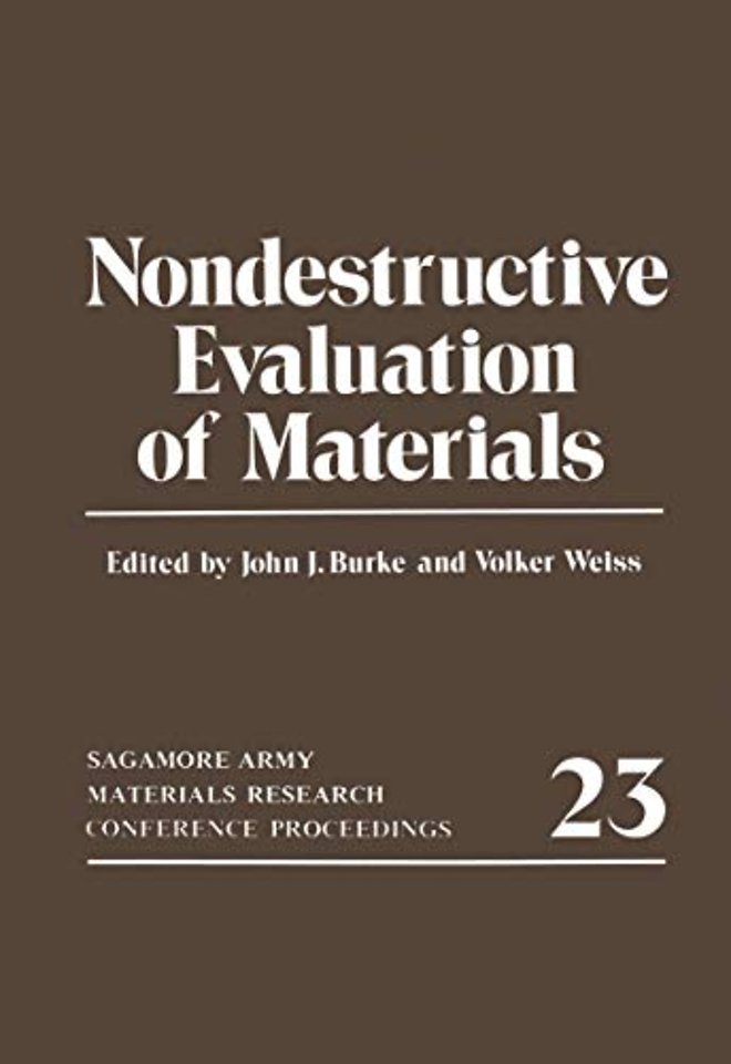 Nondestructive Evaluation of Materials