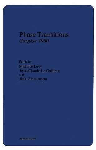 Phase Transitions Cargèse 1980