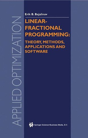 Linear-Fractional Programming Theory, Methods, Applications and Software