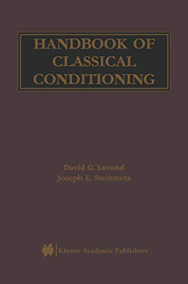 Handbook of Classical Conditioning