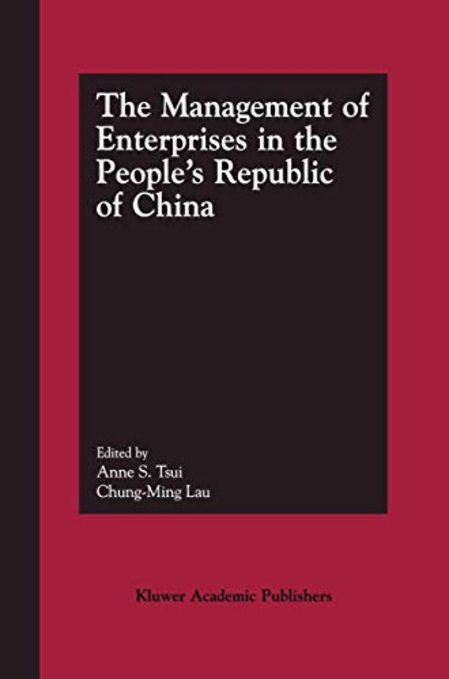 The Management of Enterprises in the People’s Republic of China