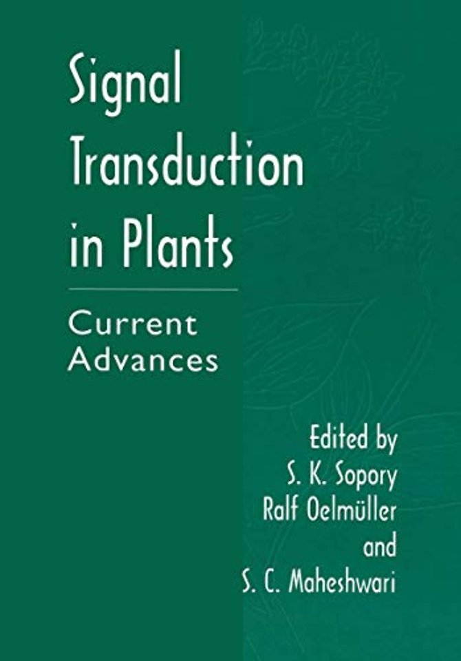 Signal Transduction in Plants