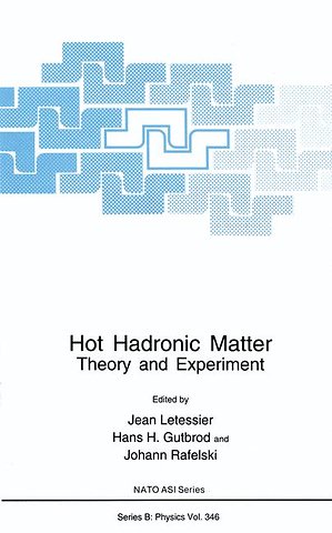 Hot Hadronic Matter