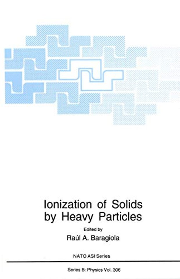 Ionization of Solids by Heavy Particles