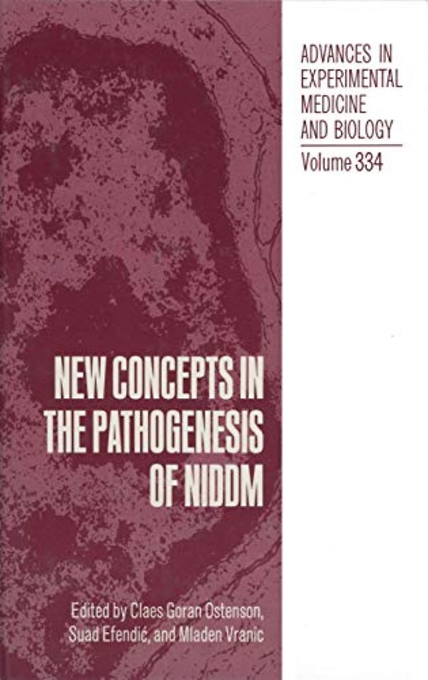 New Concepts in the Pathogenesis of NIDDM