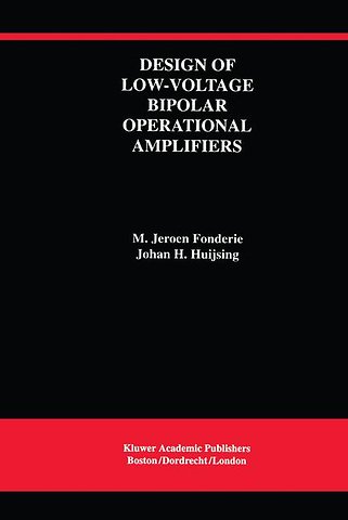 Design of Low-Voltage Bipolar Operational Amplifiers