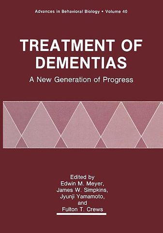 Treatment of Dementias
